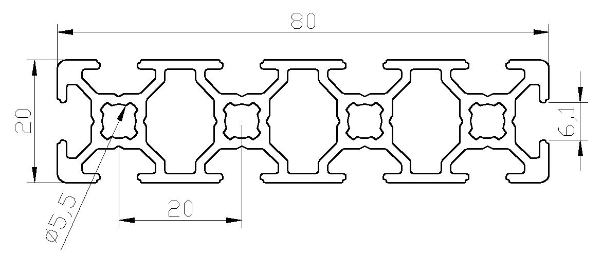 大量铝型材可供选择